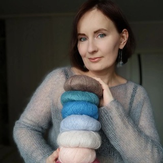 Логотип телеграм канала @ann_rusanovskaya — Анна Русановская Вязание Мастер-классы