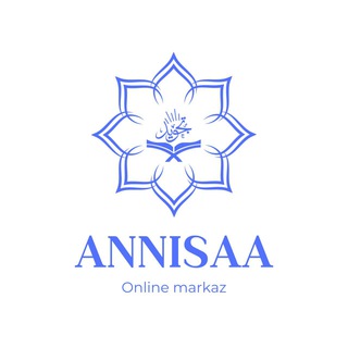 Logo del canale telegramma annisaa_markaz - 🇪🇬 ANNISAA ONLINE MARKAZ | Ayollar uchun