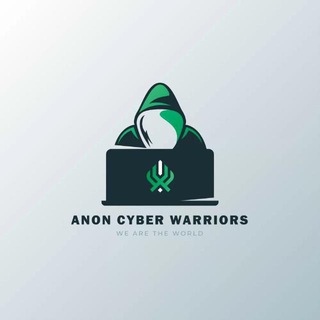 Logo of telegram channel anoncyberwarrior — AnonCyberWarrior