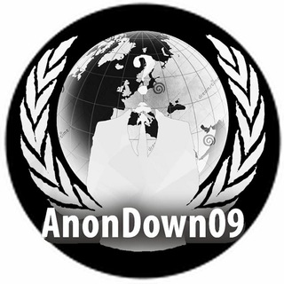 Logotipo del canal de telegramas anondown09 - AnonDown09 International
