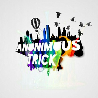 Logo of telegram channel anonimoustrick — Anonimous_Trick™