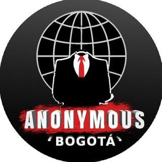 Logotipo del canal de telegramas anonymousbogota - Anonymous Bogotá