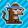 Логотип телеграм канала @answerscorn — monkey meme corp.