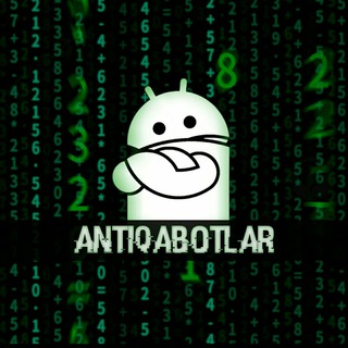 Telegram kanalining logotibi antiqabotlar — AnTiQa BoTlAr
