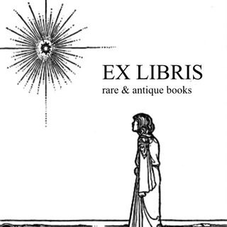 Логотип телеграм канала @antique_old_books — EX LIBRIS | редкие книги