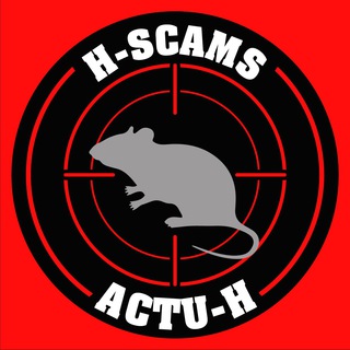 Logo de la chaîne télégraphique antiscamfrance - H-SCAMS® 🐀