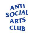 Logo saluran telegram antisocialartsclub — ANTISOCIAL ARTS CLUB