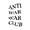 Логотип телеграм канала @antiwarwarclub — ANTI WAR WAR CLUB