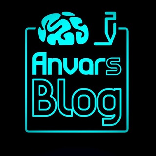 Telegram kanalining logotibi anvarsblog — Anvar Tursunov