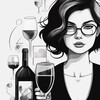 Логотип телеграм канала @anyaivino — Аня, налей вина