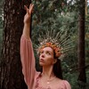 Логотип телеграм канала @anyaterikafm — что-то на отлетевшем
