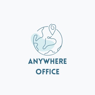 Логотип телеграм канала @anywherejobs — Anywhere Office