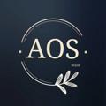 Logo saluran telegram aosbrand — AOS-أرخص ملابس تصدير ومستورد في مصر