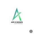 Logo saluran telegram apexdegens — APE X DEGENS
