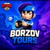 Логотип телеграм канала @apextyt — BORZOV TOURS