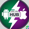 Логотип телеграм канала @apk_ipa_hub — APK/IPA HUB