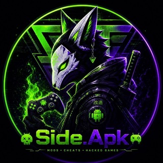 Telegram channel МОДЫ НА ИГРЫ | ЧИТЫ | СОФТ | ApkSide🫆 logo