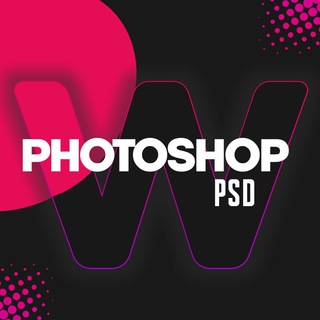 Telegram kanalining logotibi apkphotoshop — Photoshop PSD