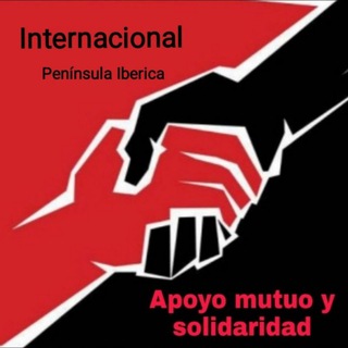 Logotipo del canal de telegramas apoyomutuoysolidaridad - Los Solidarios Iberia ❤️🖤