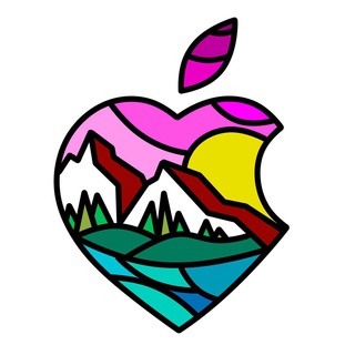 Логотип телеграм канала @apple_heart_omsk — Apple Heart