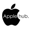 Logo of telegram channel applehab — ⬛️APPLE HUB🟧