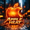 Логотип телеграм канала @appleheat —  𝐀𝐏𝐏𝐋𝐄 𝐇𝐄𝐀𝐓  Телефоны | Аксессуары 
