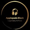 Логотип телеграм канала @applepods_black_opt — Applepods_Black ОPT