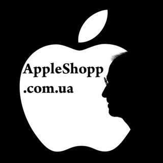 Логотип телеграм канала @appleshoppcomua — Apple 🍎 🎧 Accessories