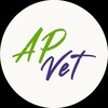 Логотип телеграм канала @apvetschool — ApVet 🐾Школа владельца