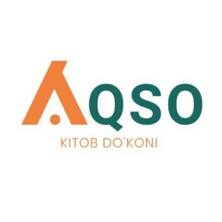 Telegram kanalining logotibi aqsokitoblar — «AQSO» kitob do‘koni