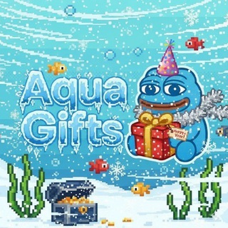 Логотип телеграм канала @aqua_g1fts — Aqua Gifts