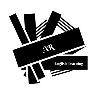 Logo saluran telegram ar_english_learning — AR English Learning