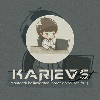 Telegram channel KARIEVS || كرييفس logo