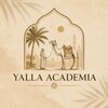 Логотип телеграм канала @arabic_with_polina — Yalla Academia