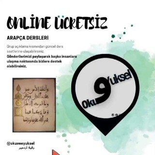 Telgraf kanalının logosu arapcakanalim — ArapçaKanalım-okuveeyuksel Hanımlar 🚺