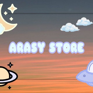 Logo saluran telegram arasystre — ARASY STORE // OPEN