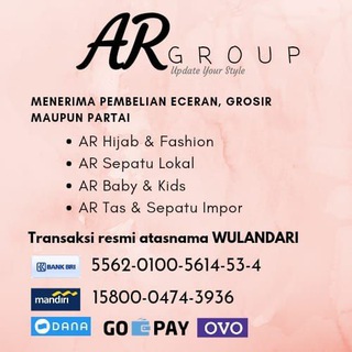 Logo saluran telegram arbabystore — AR Baby & Kids