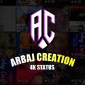 Logo saluran telegram arbajcreation — ARBAJ CREATION