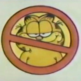 Logo of telegram channel arbuckle — The Anti-Garfield Organization