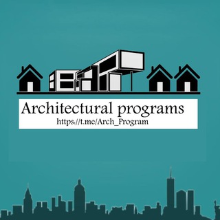 Logo saluran telegram arch_program — Architectural Programs