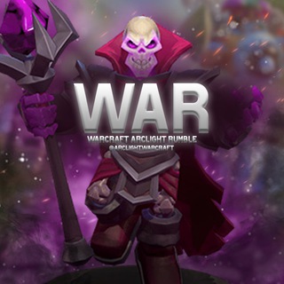 Логотип телеграм -каналу arclightwarcraft — Warcraft Arclight Rumble (WAR)