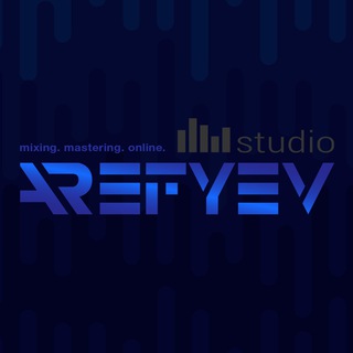 Логотип телеграм канала @arefyevstudio — VST плагины, сведение и мастеринг, дистрибуция
