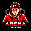 Логотип телеграм канала @arenacyberomsk — ARENA CYBEROMSK🔥