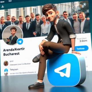 Логотип телеграм канала @arenda_kvartir_bucharest — Аренда Бухарест 🇺🇦🇷🇴