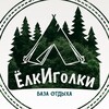 Логотип телеграм канала @arenda_dom_otel — "Ёлки-Иголки" Дома в аренду посуточно