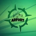 Logo saluran telegram arfort — فورتنايت العرب 🔥