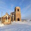 Логотип телеграм канала @arhangelmihailbatras — Храм Архангела Михаила в Большом Батрасе