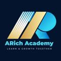 Logo saluran telegram arichfxacademy — ARich Academy