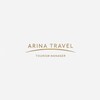 Логотип телеграм канала @arinatravel — Arina travel, туры, авиа, жд билеты, отели, менеджер по туризму, турагент, турагентство, горящие путевки, отдых, путешествия.