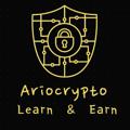 Logo saluran telegram ariocrypto — اریو کریپتو